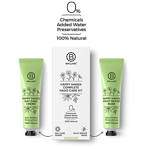 Brillare Happy Hands Complete Hand Care Kit, 60 ml  