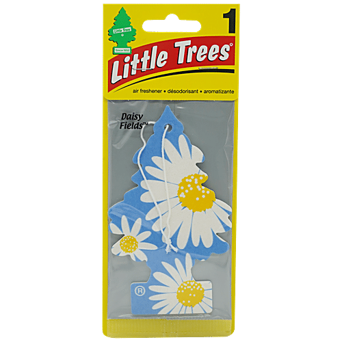 Little Trees Daisy Fields Air Freshener For Car - Long Lasting Fragrance & Scent, 30 g  