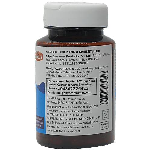 Sun Valley Sun Valley Bone & Joint+ Natural Extracts - Builds Calcium, Reduces Pains, 500 mg Each, 60 Capsules  