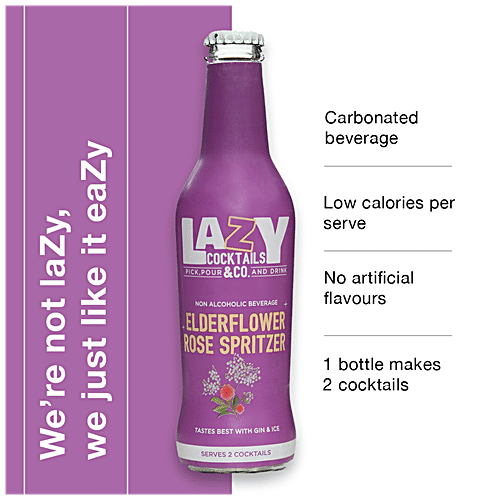 Buy Lazy Cocktails & Co. Rose Elderflower Spritzer NonAlcoholic