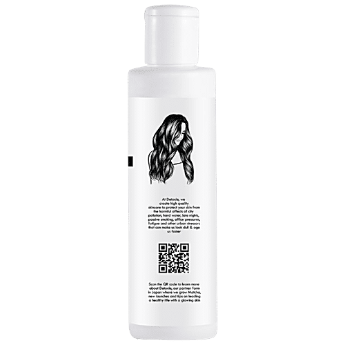 Detoxie Hard Water Relief & Hair Fall Control Pro Growth Shampoo - Promotes Hair Growth, 200 ml