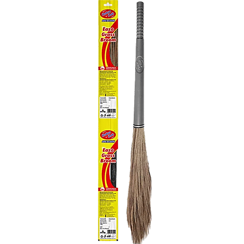Buy Chakaachak Eazo Grass Broom Long Handle, Durable, Flat Bottom