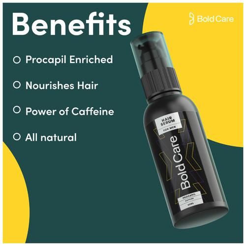 Buy Bold Care Procapil Hair Serum - With Caffeine, Reduces Hair-Fall,  Promotes Growth, For Men Online at Best Price of Rs 799 - bigbasket