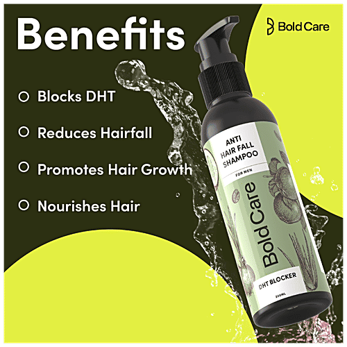 Buy Bold Care AntiHair Fall Shampoo DHT Blocker, Improves Hair