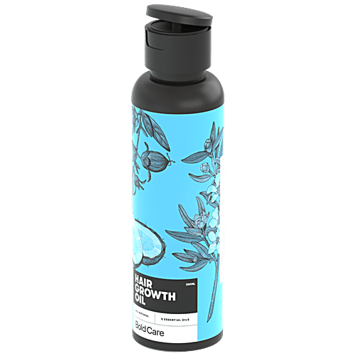 Bold Care Hair Growth Oil - With 5 Essential Oils, Reduces Split Ends, 100 ml  
