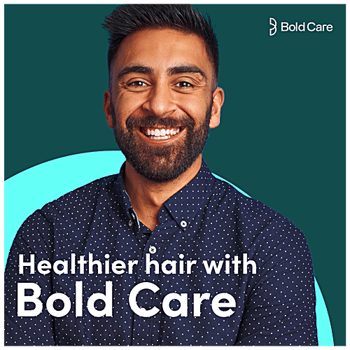 Bold Care Hair Growth Oil - With 5 Essential Oils, Reduces Split Ends, 100 ml  