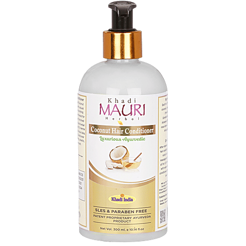 Buy Khadi Mauri Herbal Coconut Hair Conditioner SLES & Paraben Free, Natural Conditioners