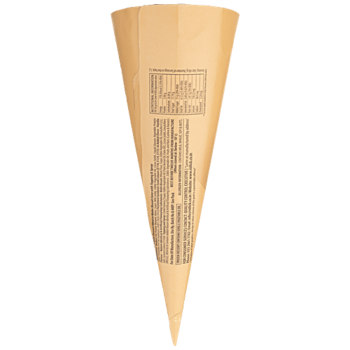 Rollick Choco Fruit N Nut Cone - Medium Fat Frozen Dessert, 115 ml  