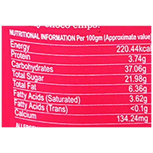 Rollick Belgian Chocochip Frozen Dessert, 750 ml Tub 