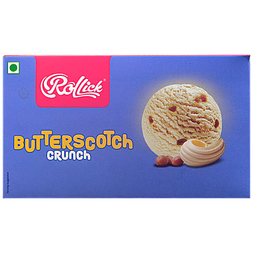 Rollick Butterscotch Medium Fat Frozen Dessert, 1 L