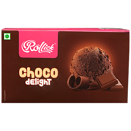 Buy Rollick Choco Delight Medium Fat Frozen Dessert Online at Best