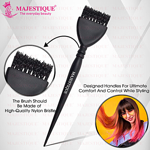Majestique Hr 117 Premium Hair Dye Brush - Applicator, 1 pc