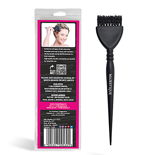 Majestique Hr 117 Premium Hair Dye Brush - Applicator, 1 pc