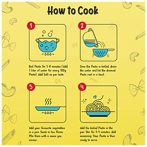 Farmley Makhana Macaroni Pasta - Maida Free, Cholesterol-Free, Vegan, 400 g (Pack of 2) 