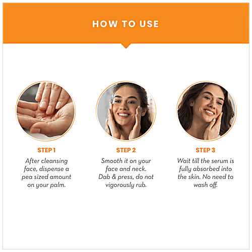 Wow Skin Science Vitamin C+ Face Serum - With 1% Ferulic Acid, Brightens Complexion, Anti-Ageing, 30 ml