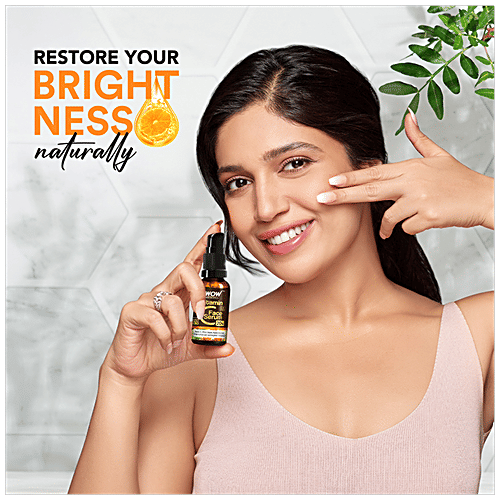 Wow Skin Science Vitamin C+ Face Serum - With 1% Ferulic Acid, Brightens Complexion, Anti-Ageing, 30 ml