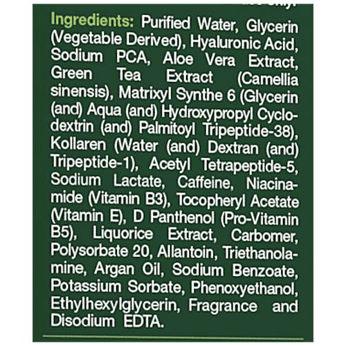 Wow Skin Science Green Tea Under Eye Cream With Rollers - For All Skin Types, No Parabens, 20 ml  