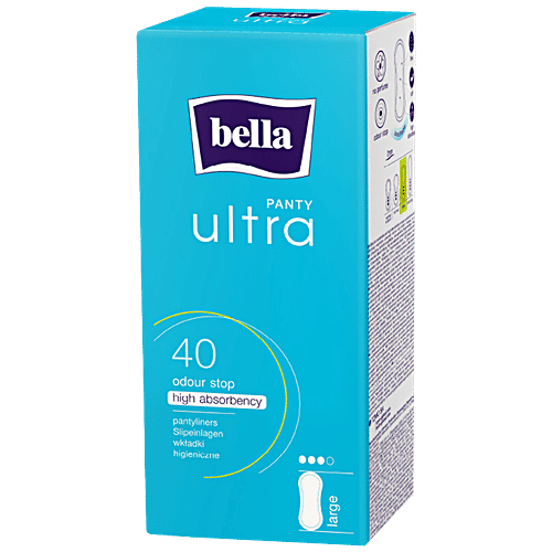 Buy Bella Panty Liners Ultra, Eliminates Odour, Highly Absorbent