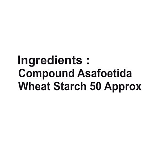 Archita Shudhi Tez Hing/Heeng Powder - Enhance Flavour, Taste, Easy For Digestion, 50 g Pouch 