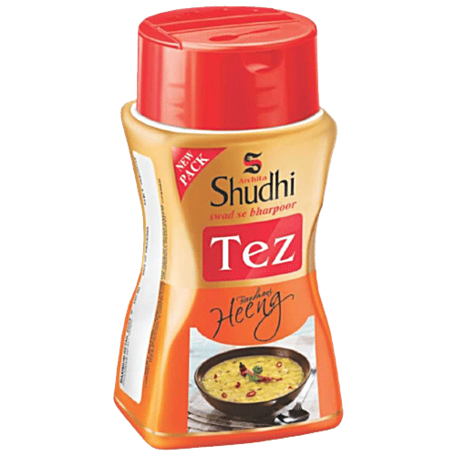 Archita Shudhi Tez Hing/Heeng Powder - Enhance Flavour, Taste, Easy For Digestion, 50 g Pouch 