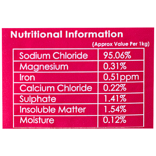 Sahasthra Himalayan Pink Salt Table Salt - Crystal, Natural, Rich In Minerals, 1 kg Pouch