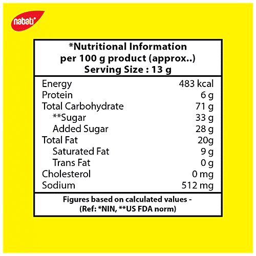 Nabati Richeese Cheese Cream Wafer Biscuits - Crunchy, Crispy, Rich In Vitamin A, 13 g (24 pcs) 