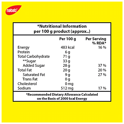 Nabati Richeese Cheese Cream Wafer Biscuits - Light, Crispy, Crunchy, 66 g