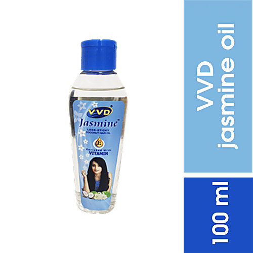 Buy VVD Jasmine Coconut Hair Oil Enriched With Vitamin, Lesssticky