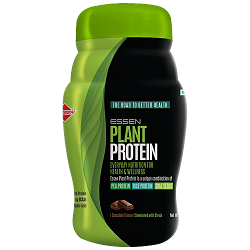 Buy ESSEN Plant Protein Chocolate Flavour, Sweetened With Stevia