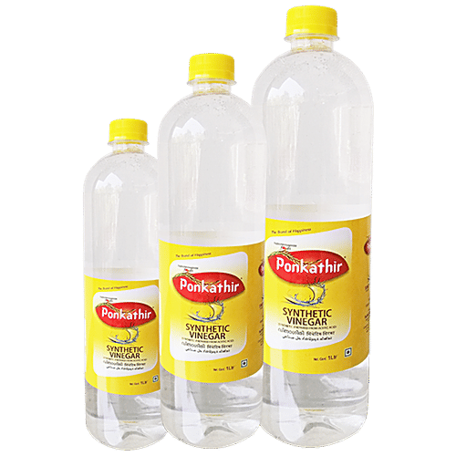 Ponkathir Synthetic Vinegar - Enhances Flavour, 500 ml