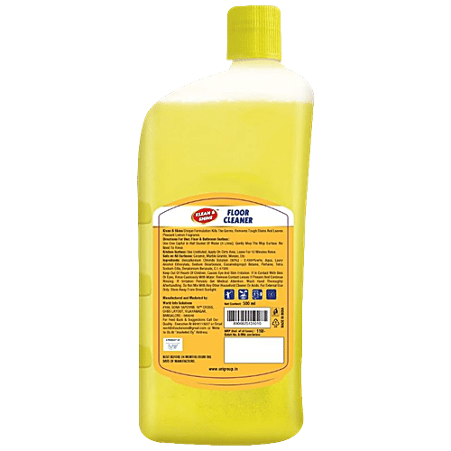 Buy KLEAN & SHINE Floor Cleaner Lemon Fragrance, Unique Formulation