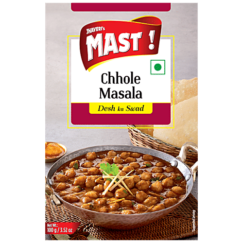 Jhaveri's Mast Chhole Masala - Desh Ka Swad, 100 g  