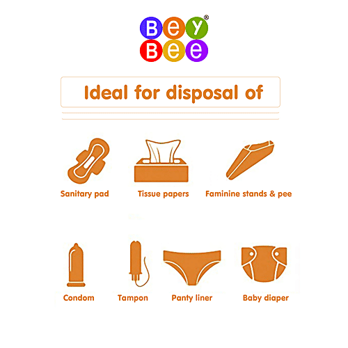 Buy BeyBee Sanitary Disposal Bags For Napkins, Tampons, Feminine