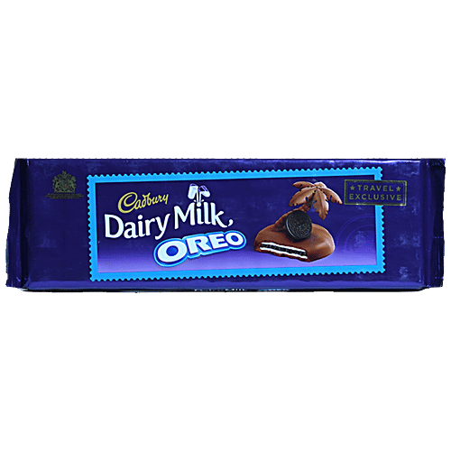 Buy Cadbury Dairy Milk Oreo, Imported, Travel Exculsive, Rich In Classic Taste Online at Best