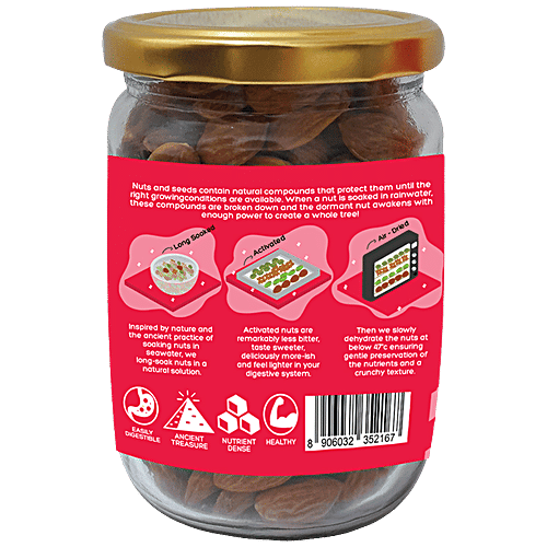 Buy Honestly Organic Activated Almonds Mildly Salted, Crunchy, Rich