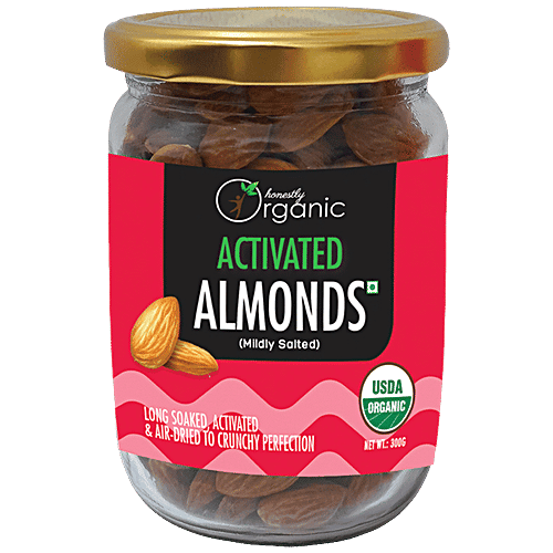Buy Honestly Organic Activated Almonds Mildly Salted, Crunchy, Rich
