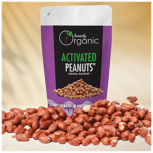 Buy Honestly Organic Activated Peanuts Mildly Salted, Crunchy, Rich