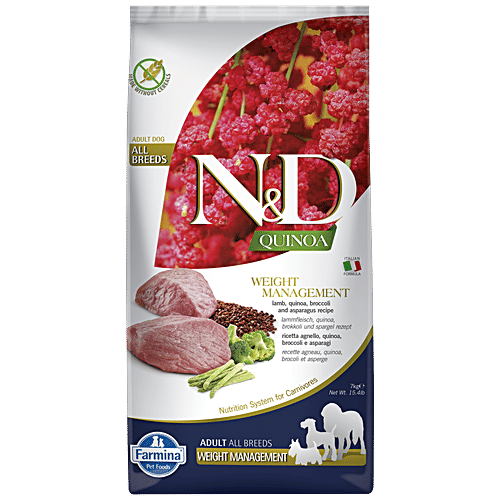 Buy FARMINA PET FOODS N&D Quinoa Dog Dry Food Adult For Weight