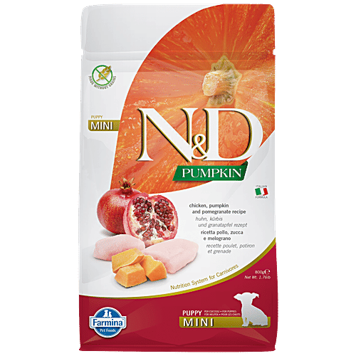 Buy FARMINA PET FOODS N&D Pumpkin Dog Dry Food For Puppy Chicken