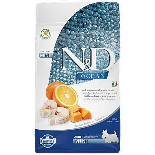 Buy FARMINA PET FOODS N&D Ocean Dog Dry Food For Adult Codfish
