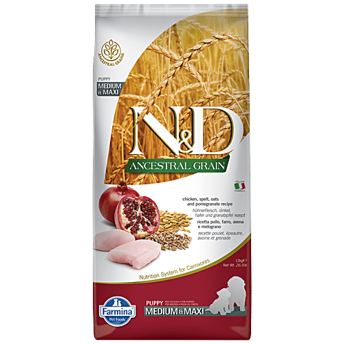 Buy FARMINA PET FOODS N&D Ancestral Grain Dog Dry Food For Puppy