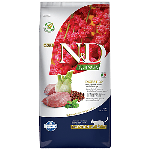 Buy FARMINA PET FOODS N&D Quinoa Cat Dry Food Digestion, Grain Free