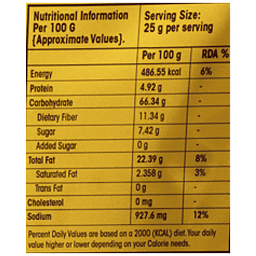 Munch Fit Roasted Millet Rings - Tangy Tomato Flavour, Rich In Fiber, Healthy Snack, 50 g  