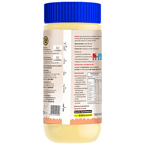 Buy Bambino Badam Drink Instant Mix, Healthy, Almond Flakes & Saffron