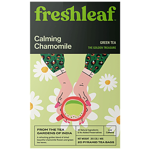 Buy FRESHLEAF Chamomile Green Tea Fresh, Rich In Antioxidants