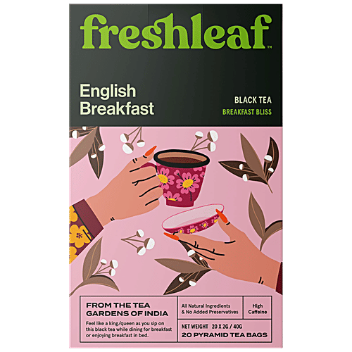Buy FRESHLEAF English Breakfast Black Tea Fresh, Rich In Antioxidants