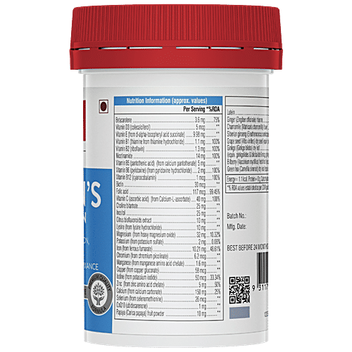 Swisse Ultivite - Women's Multivitamin Tablets, 36 Herbs, Vitamins & Minerals, For Energy, Stamina, Vitality, 60 pcs  