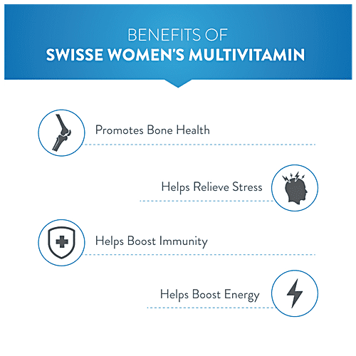 Swisse Ultivite - Women's Multivitamin Tablets, 36 Herbs, Vitamins & Minerals, For Energy, Stamina, Vitality, 60 pcs  