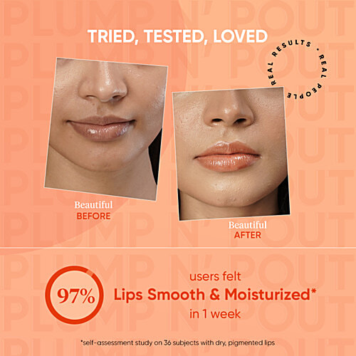 Dot & Key Lip Plumping Sleeping Mask - Vitamin C, For Soft, Plump & Pink Lips, Cruelty-Free, 15 ml