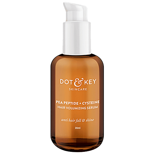 Dot & Key Pea Peptide + Cysteine Hair Volumizing Serum - Anti Hair Fall & Shine, 30 ml